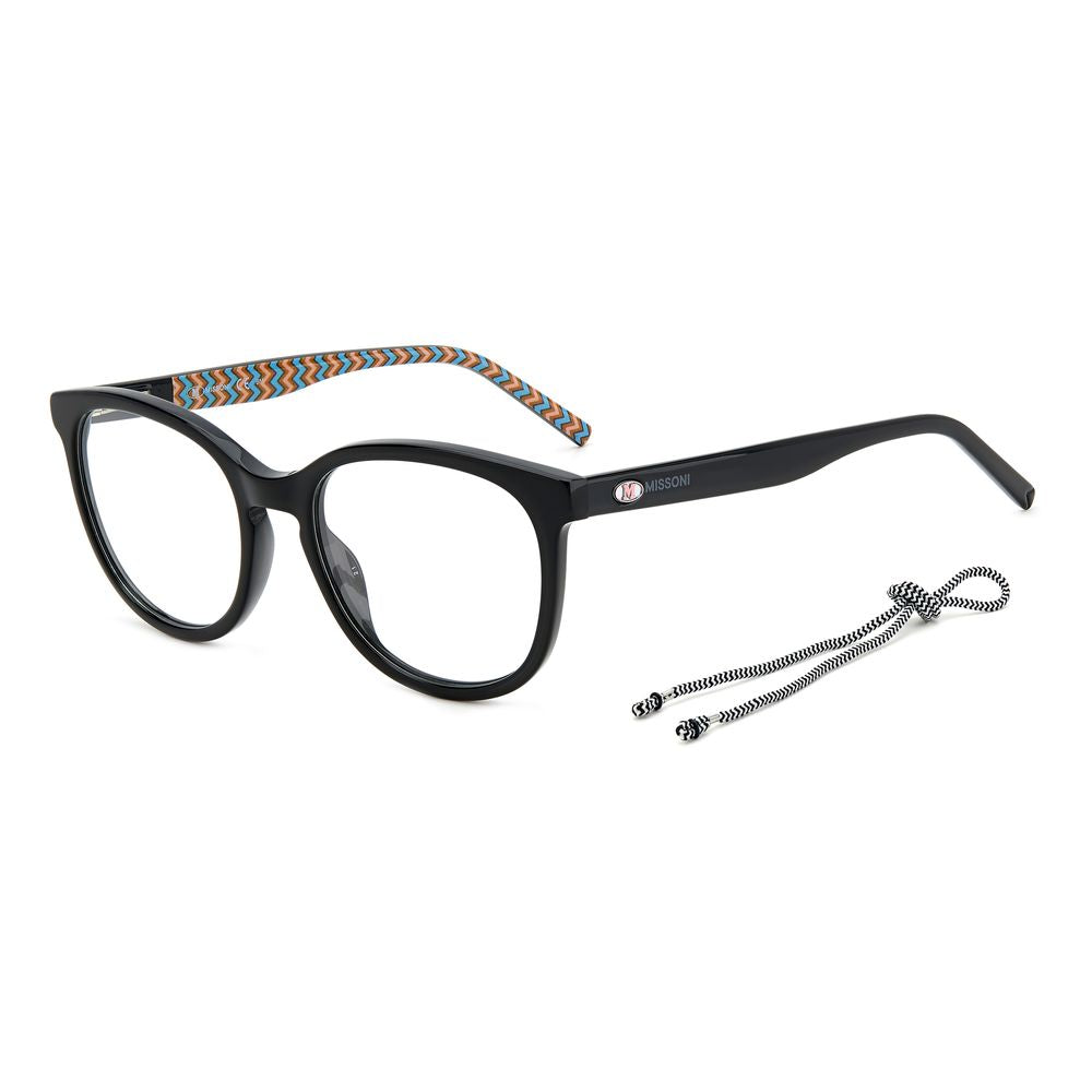M Missoni Black Acetate Glasses (Frames) | Regal Royce
