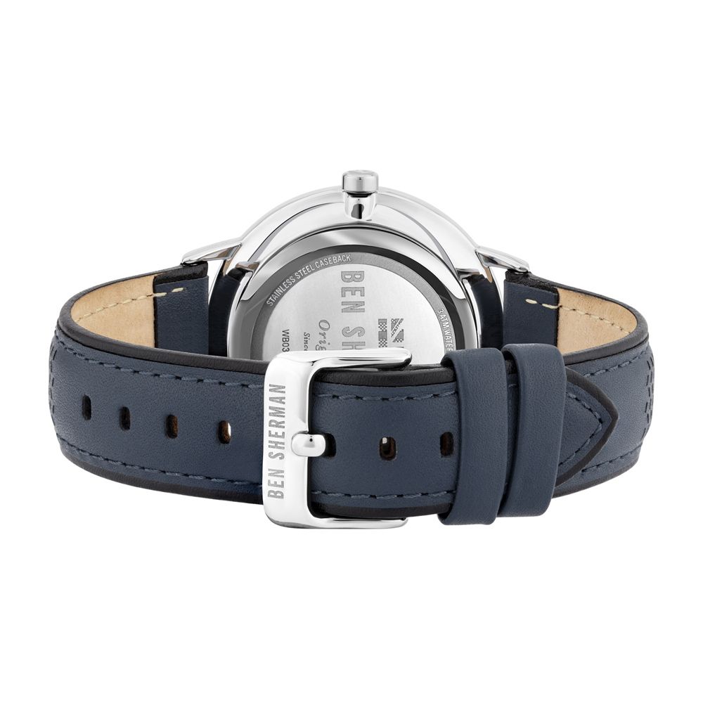 Ben Sherman Blue Leather Dress Watch | Regal Royce