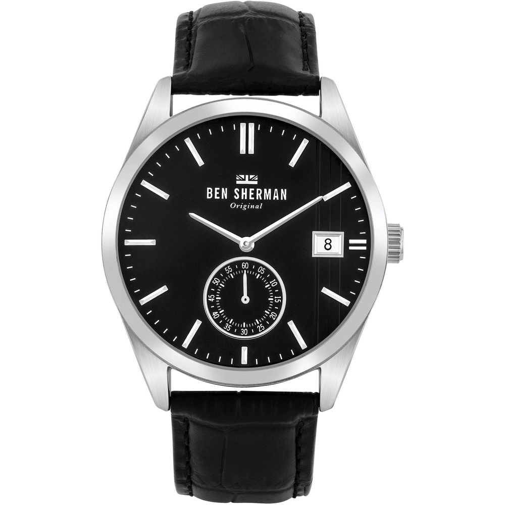 Ben Sherman Black Leather Dress Watch | Regal Royce