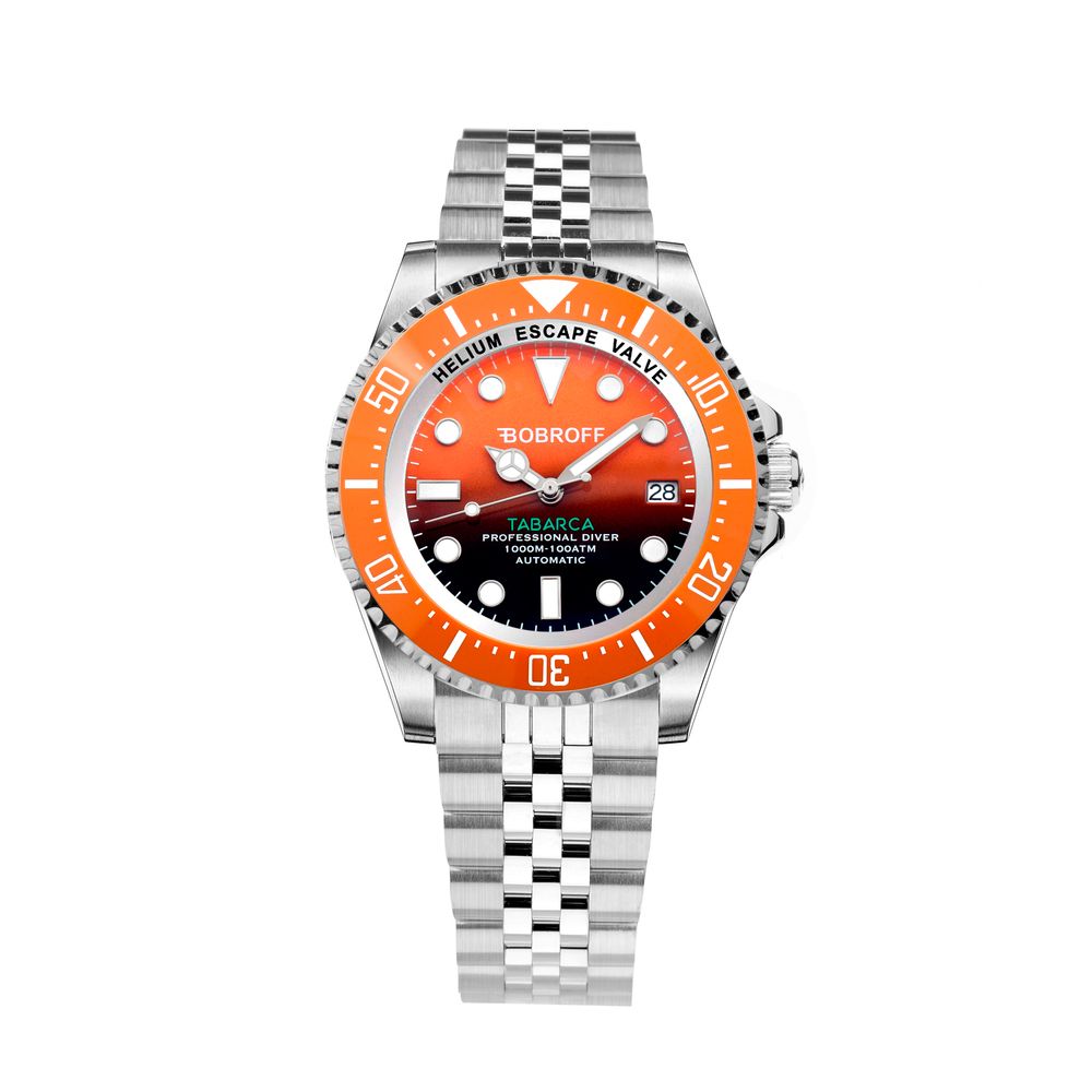 Bobroff Silver Stainless Steel Sport Watch | Regal Royce