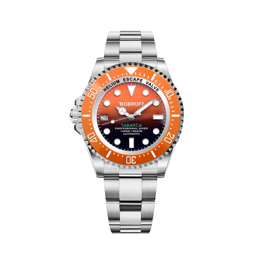Bobroff Silver Stainless Steel Sport Watch | Regal Royce