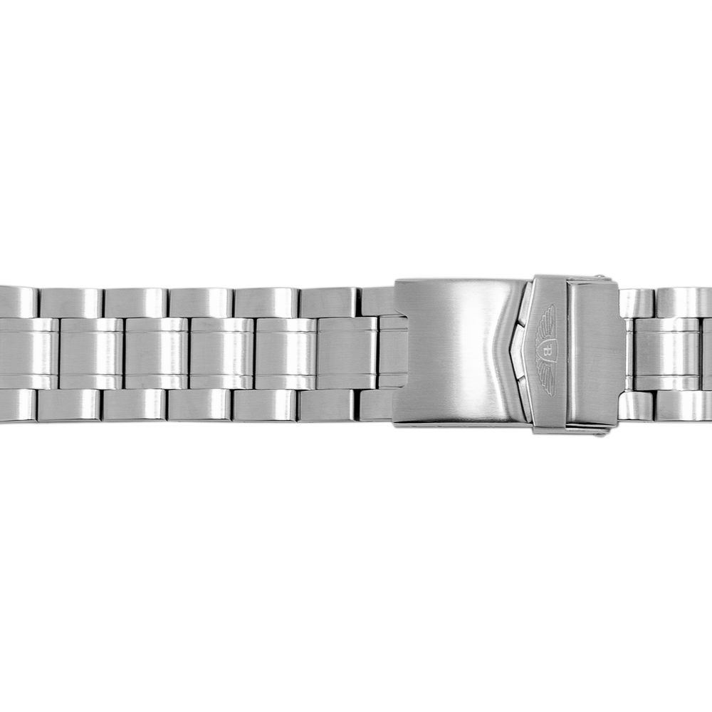 Bobroff Silver Stainless Steel Bracelet Watch | Regal Royce
