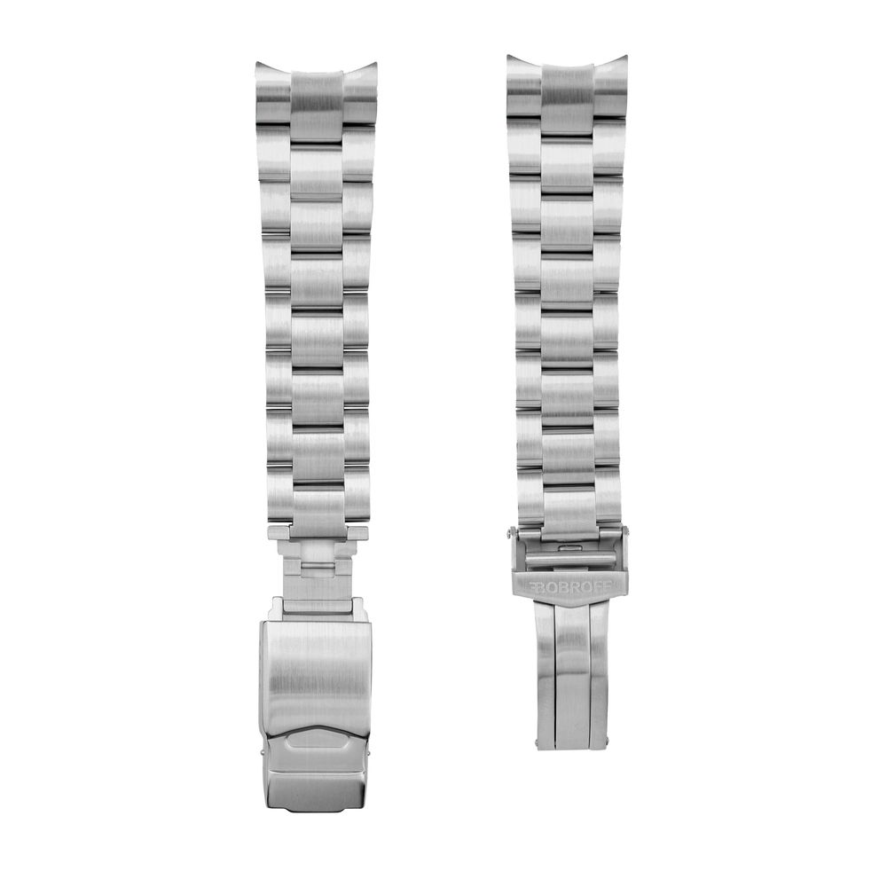 Bobroff Silver Stainless Steel Bracelet Watch | Regal Royce