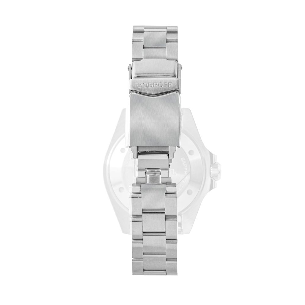 Bobroff Silver Stainless Steel Bracelet Watch | Regal Royce