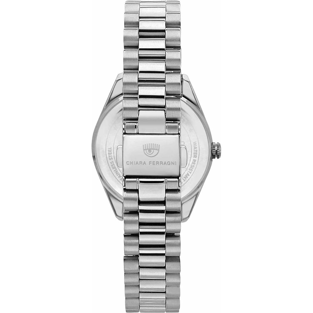 Chiara Ferragni Silver Stainless Steel Dress Watch | Regal Royce