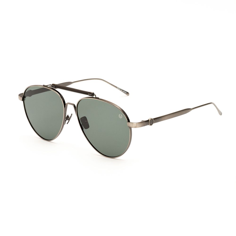 Belstaff Gray Stainless Steel Sunglasses | Regal Royce