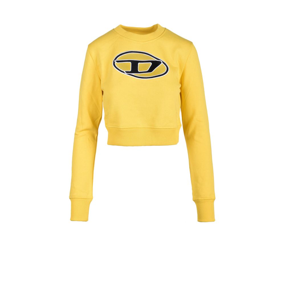 Diesel Yellow Cotton Sweatshirt | Regal Royce