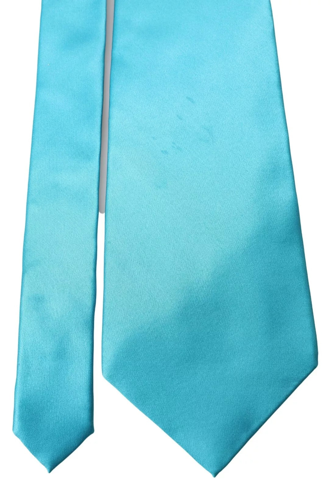 Dolce & Gabbana Light Blue 100% Silk Wide Mens Necktie | Regal Royce