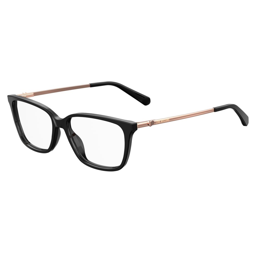 Love Moschino Black Acetate Glasses (Frames) | Regal Royce