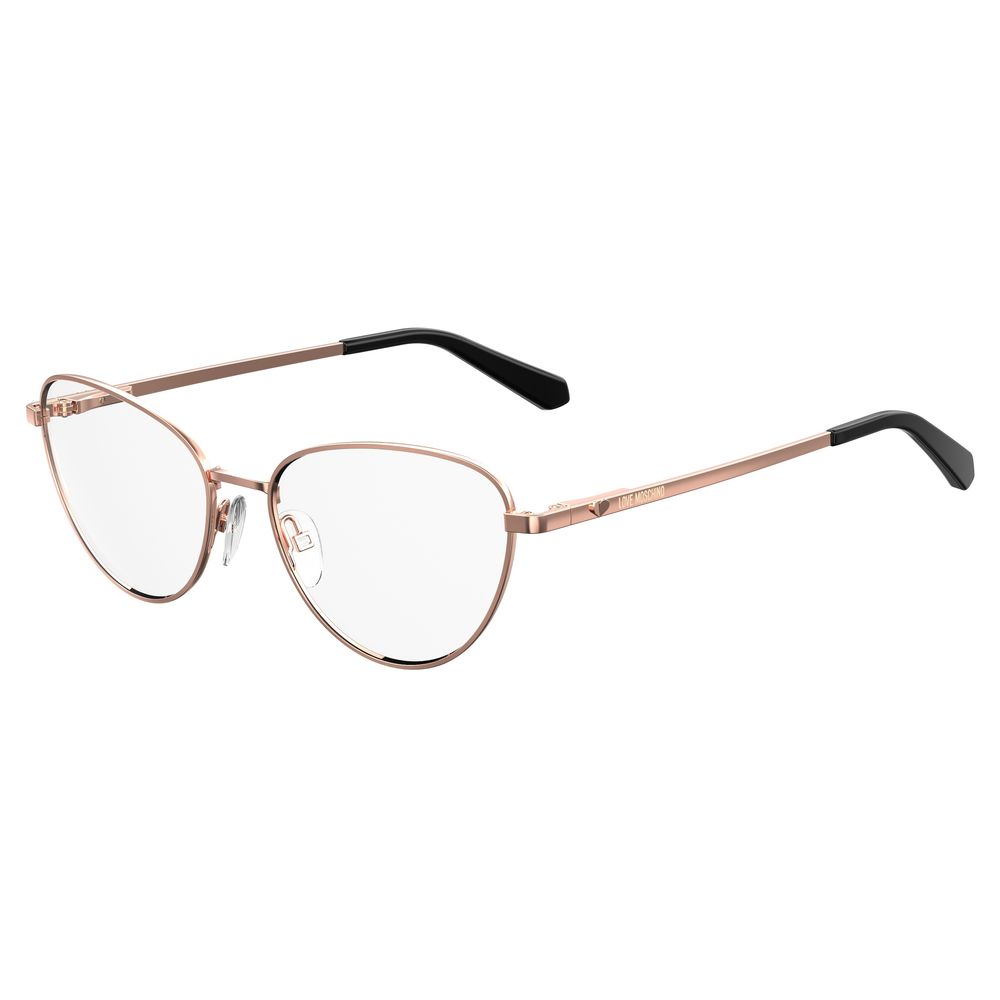 Love Moschino Gold Metal Glasses (Frames) | Regal Royce