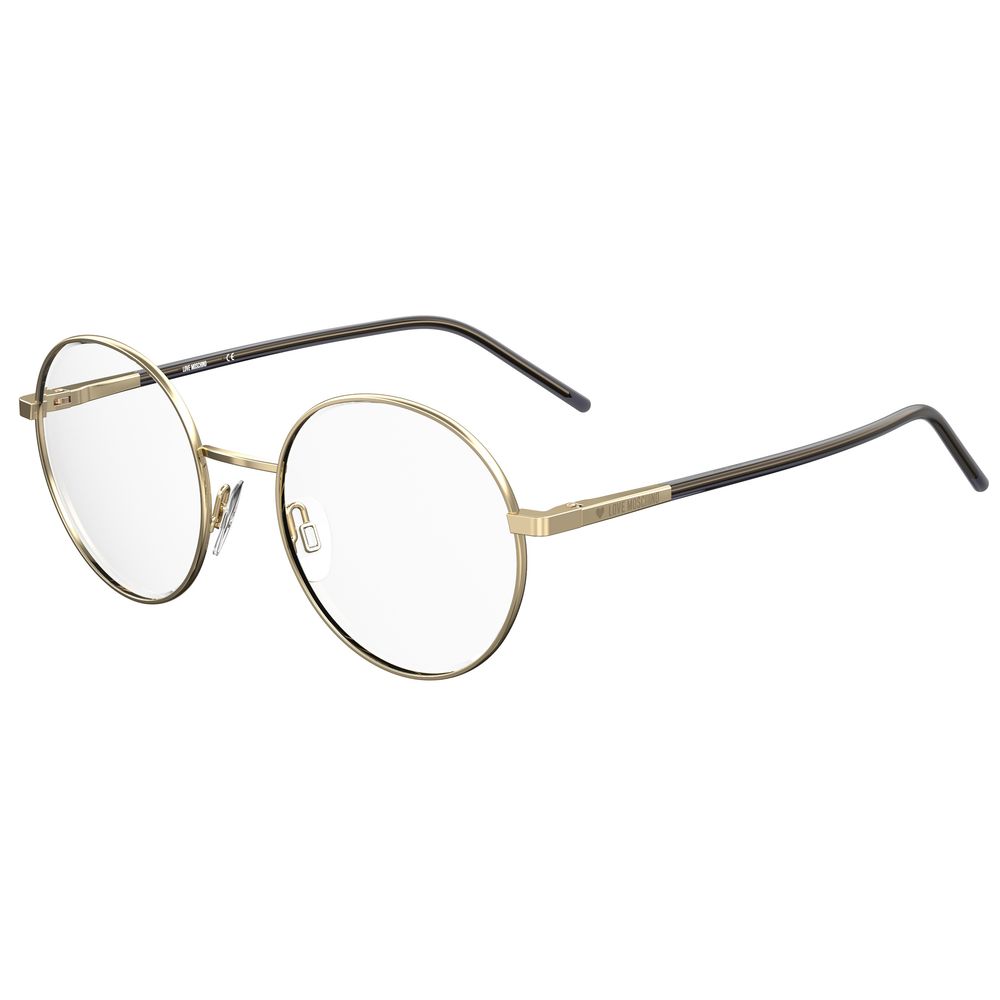 Love Moschino Rose Gold Metal Glasses (Frames) | Regal Royce