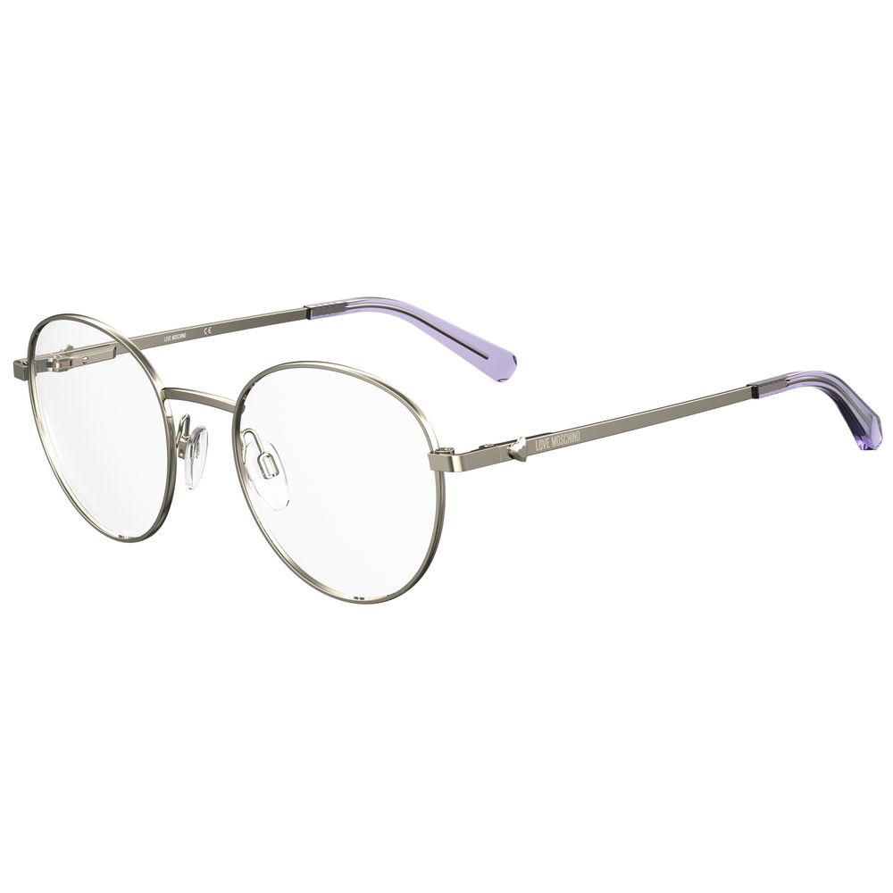 Love Moschino Purple Metal Glasses (Frames) | Regal Royce