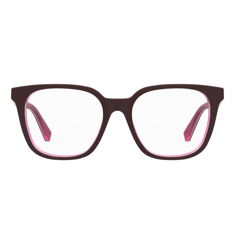 Love Moschino Burgundy Acetate Glasses (Frames) | Regal Royce