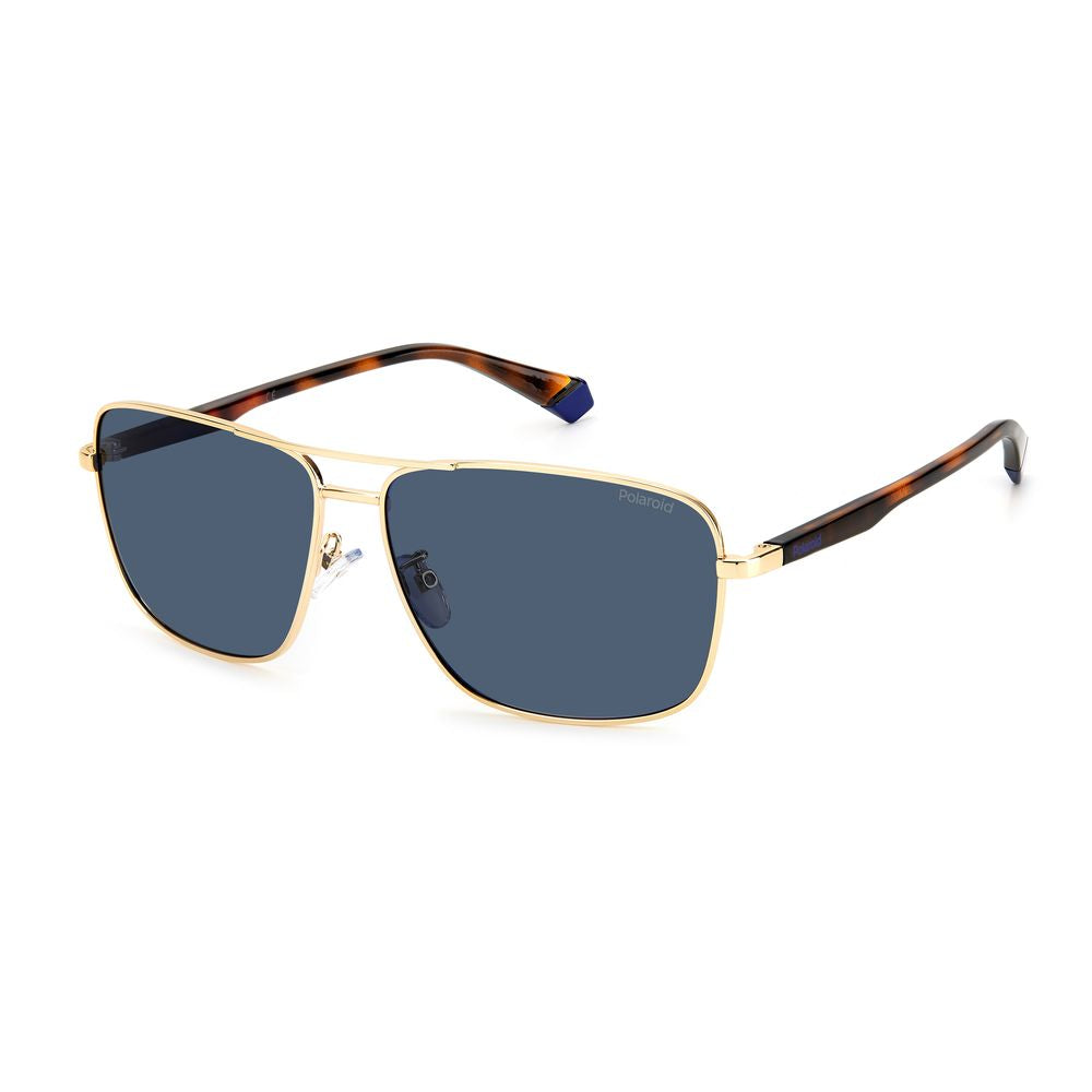 Polaroid Gold Metal Sunglasses | Regal Royce
