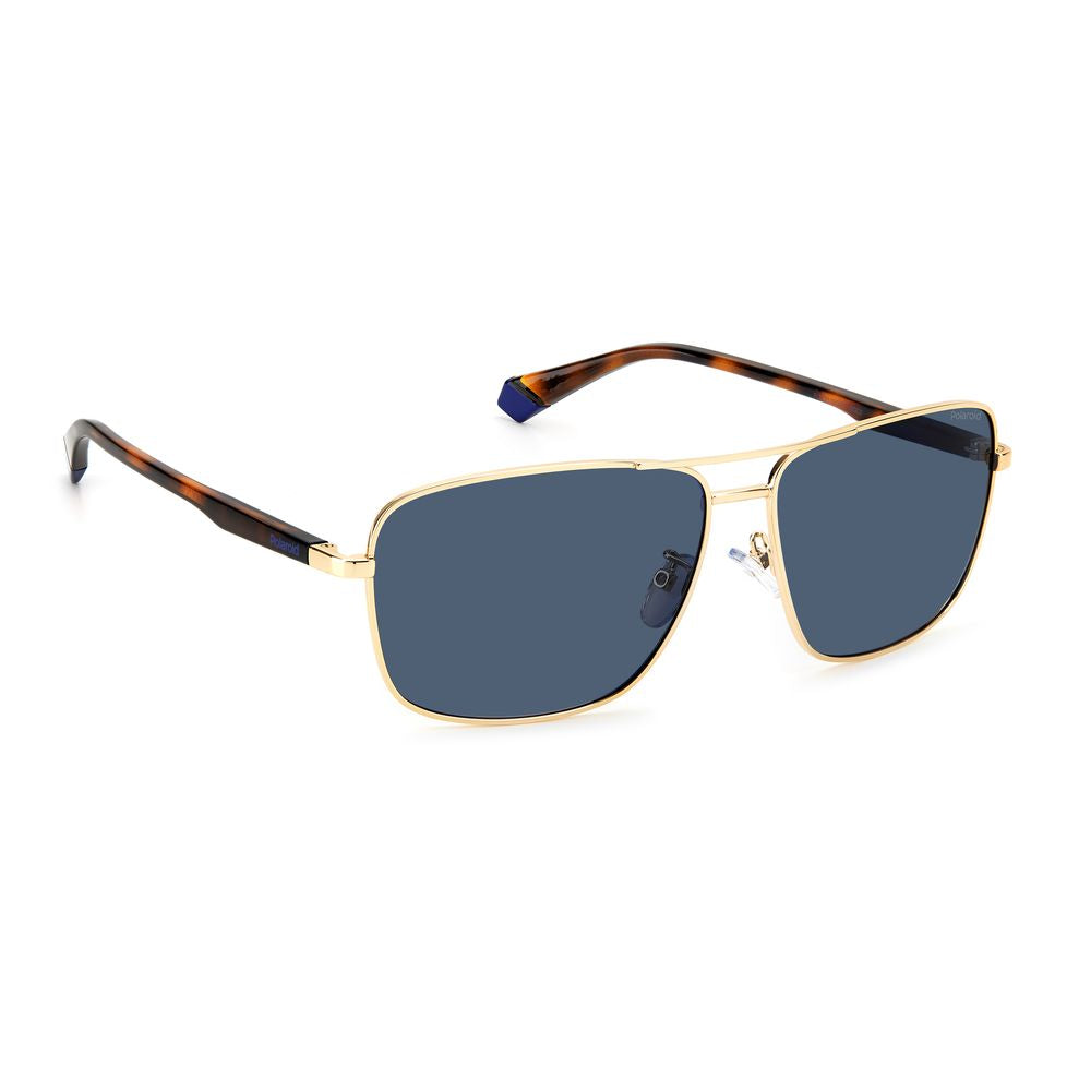 Polaroid Gold Metal Sunglasses | Regal Royce