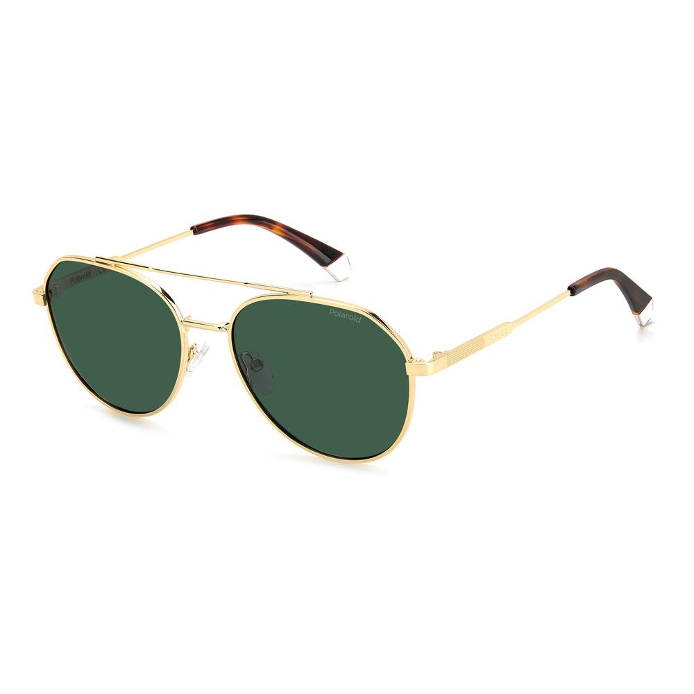 Polaroid Gold Stainless Steel Sunglasses | Regal Royce