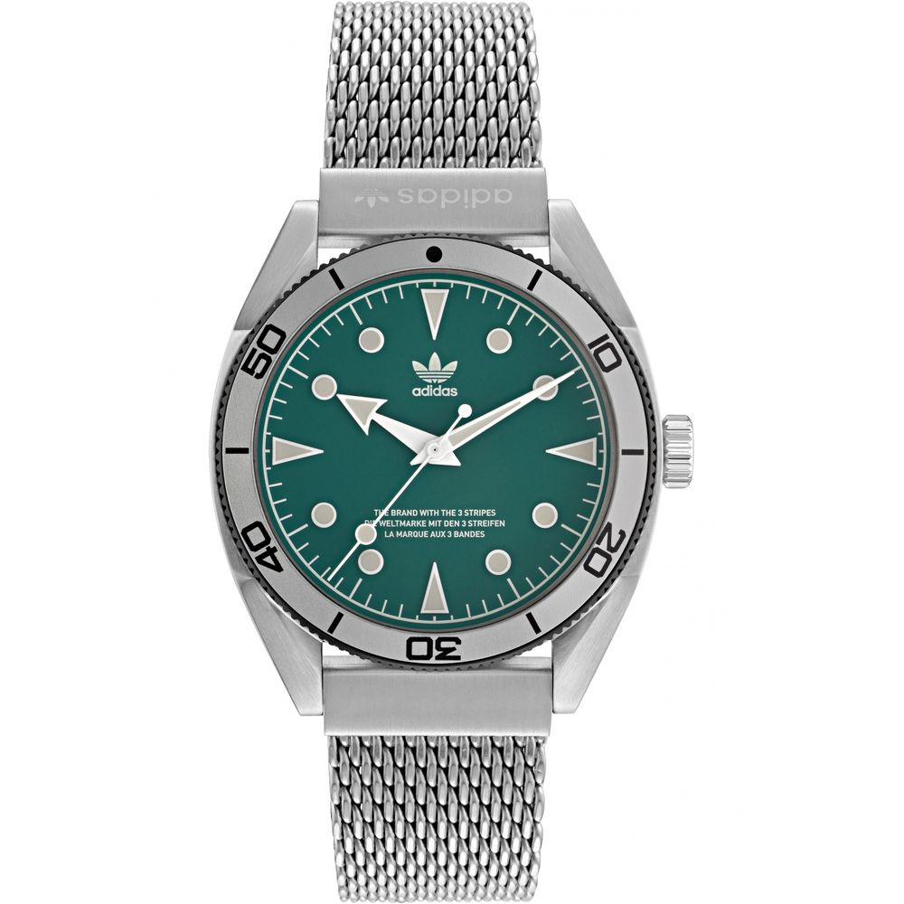 Adidas Gray Stainless Steel Dress Watch | Regal Royce