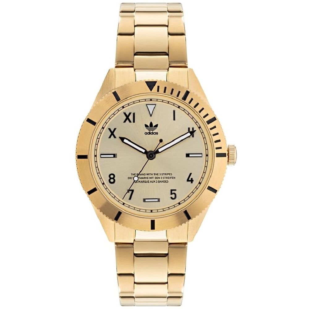 Adidas Gold Stainless Steel Dress Watch | Regal Royce