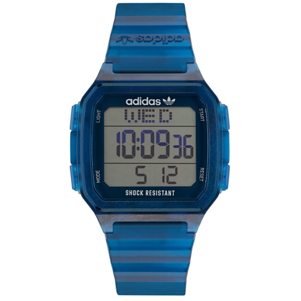 Adidas Blue Resin Digital Watch | Regal Royce