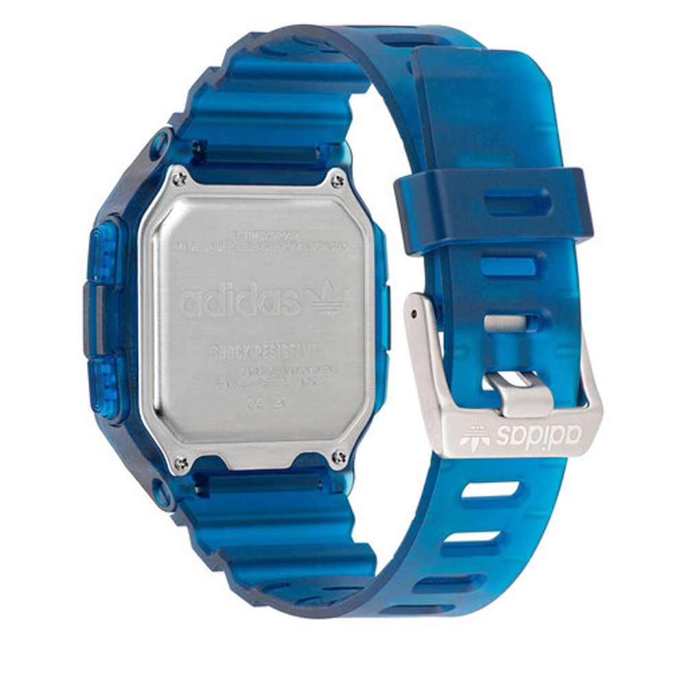 Adidas Blue Resin Digital Watch | Regal Royce