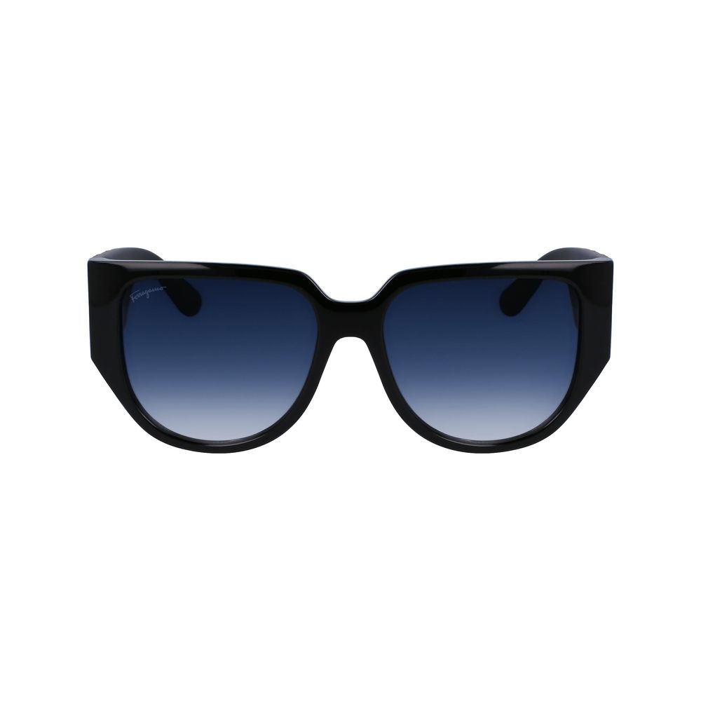 Ferragamo Black Bio Injected Sunglasses | Regal Royce