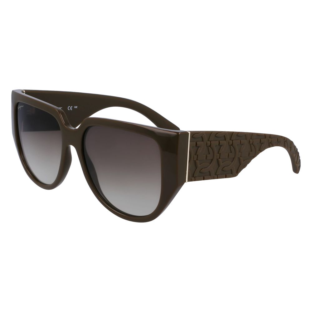 Ferragamo Green Bio Injected Sunglasses | Regal Royce
