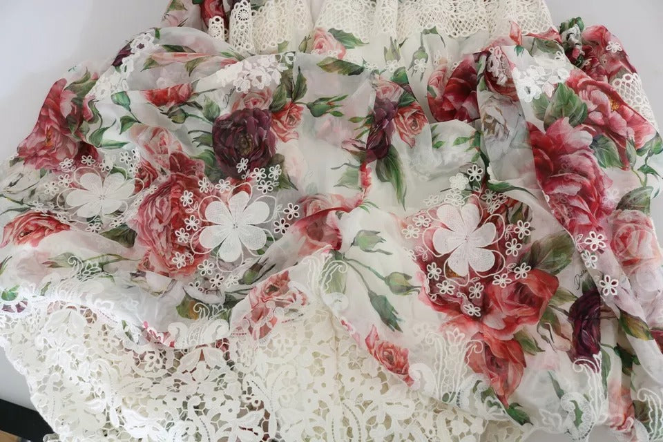 Dolce & Gabbana Multicolor Floral Maxi Sheath Dress | Regal Royce