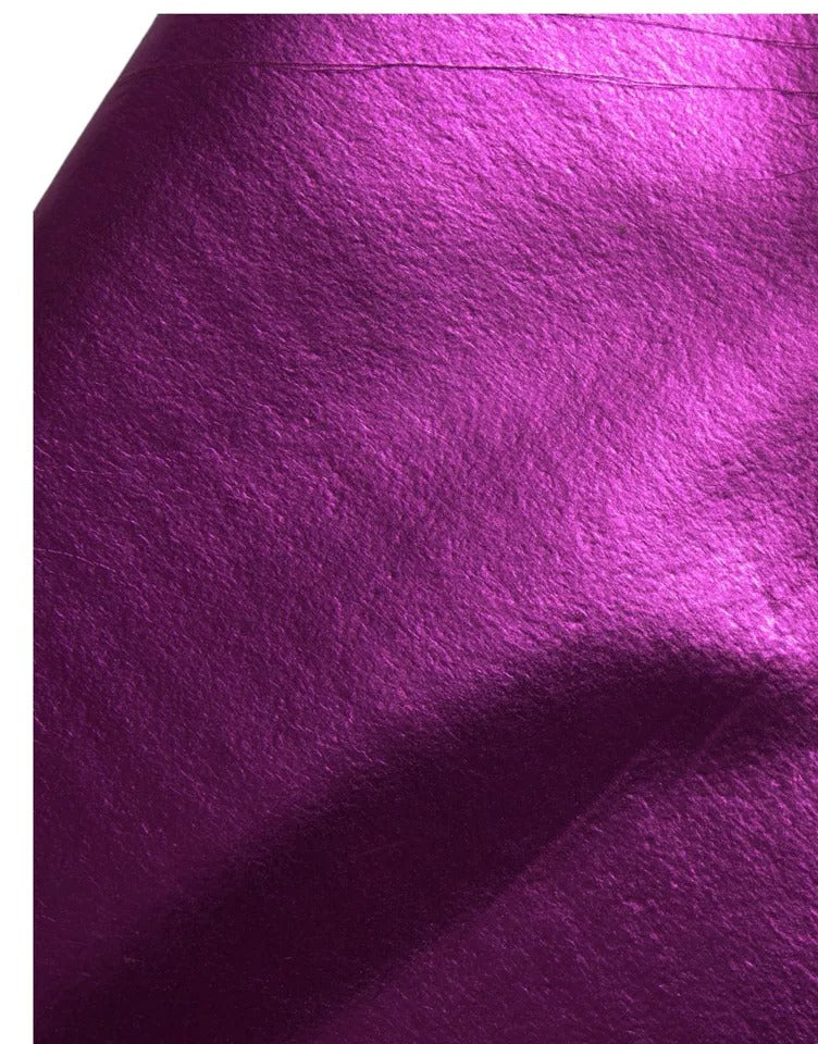 Dolce & Gabbana Pink Leopard Print Polyester Shift Midi Dress | Regal Royce