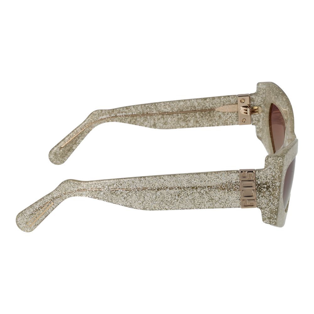 GCDS Silver Acetate Sunglasses | Regal Royce