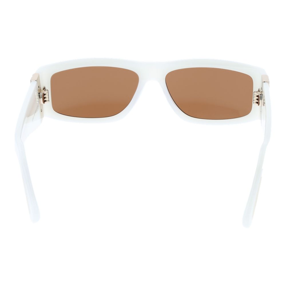 GCDS White Acetate Sunglasses | Regal Royce