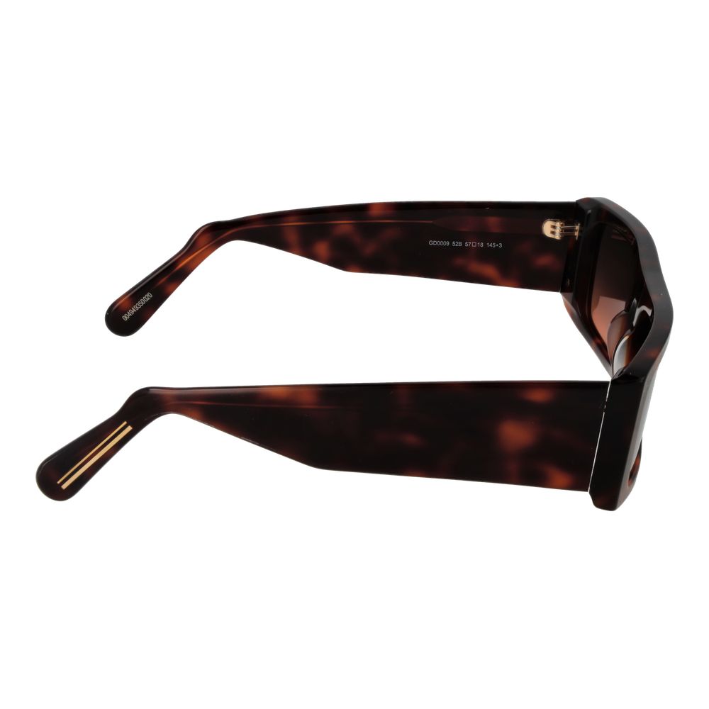 GCDS Brown Acetate Sunglasses | Regal Royce
