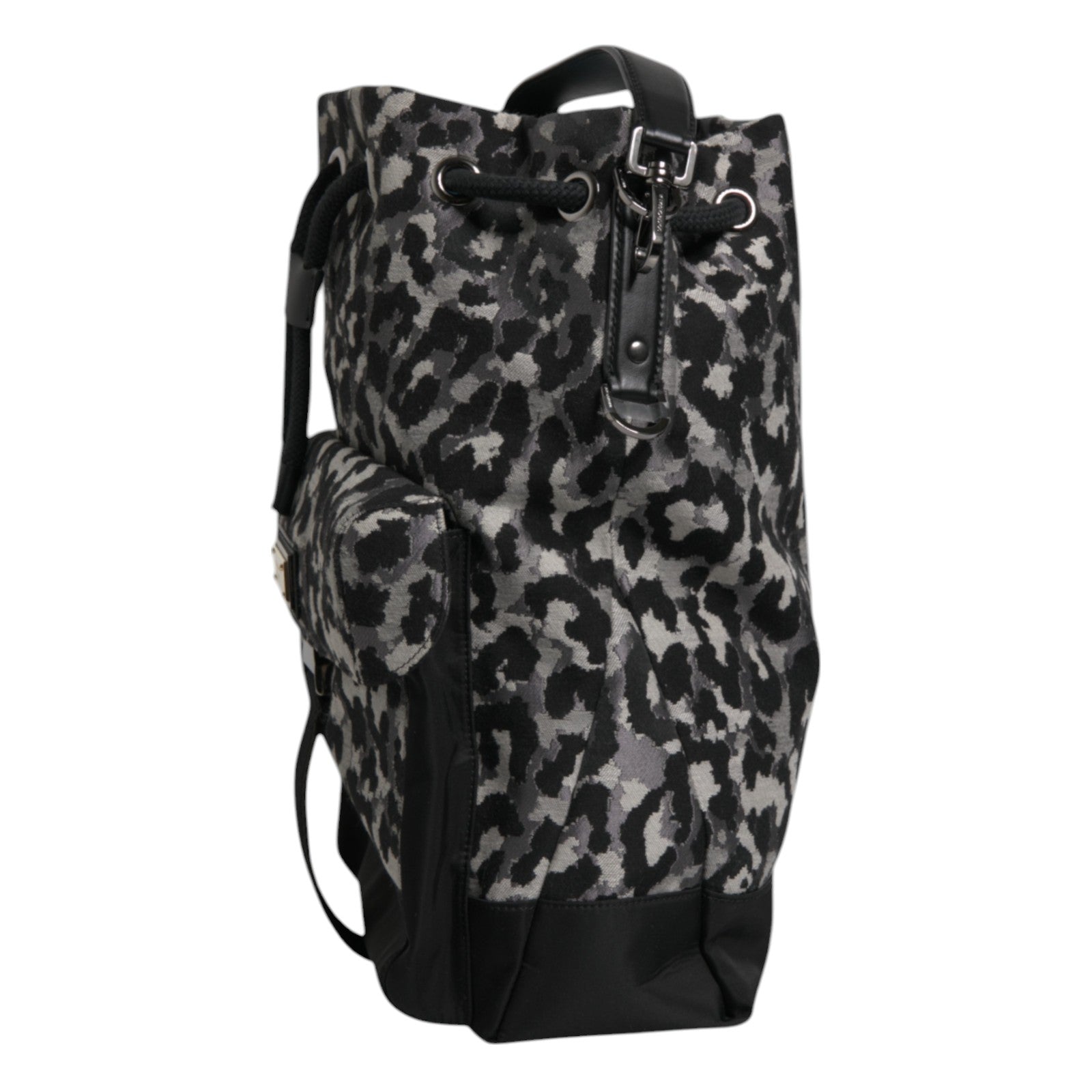 Dolce & Gabbana Multicolor Leopard Jacquard Hobo Crossbody Borse Bag | Regal Royce