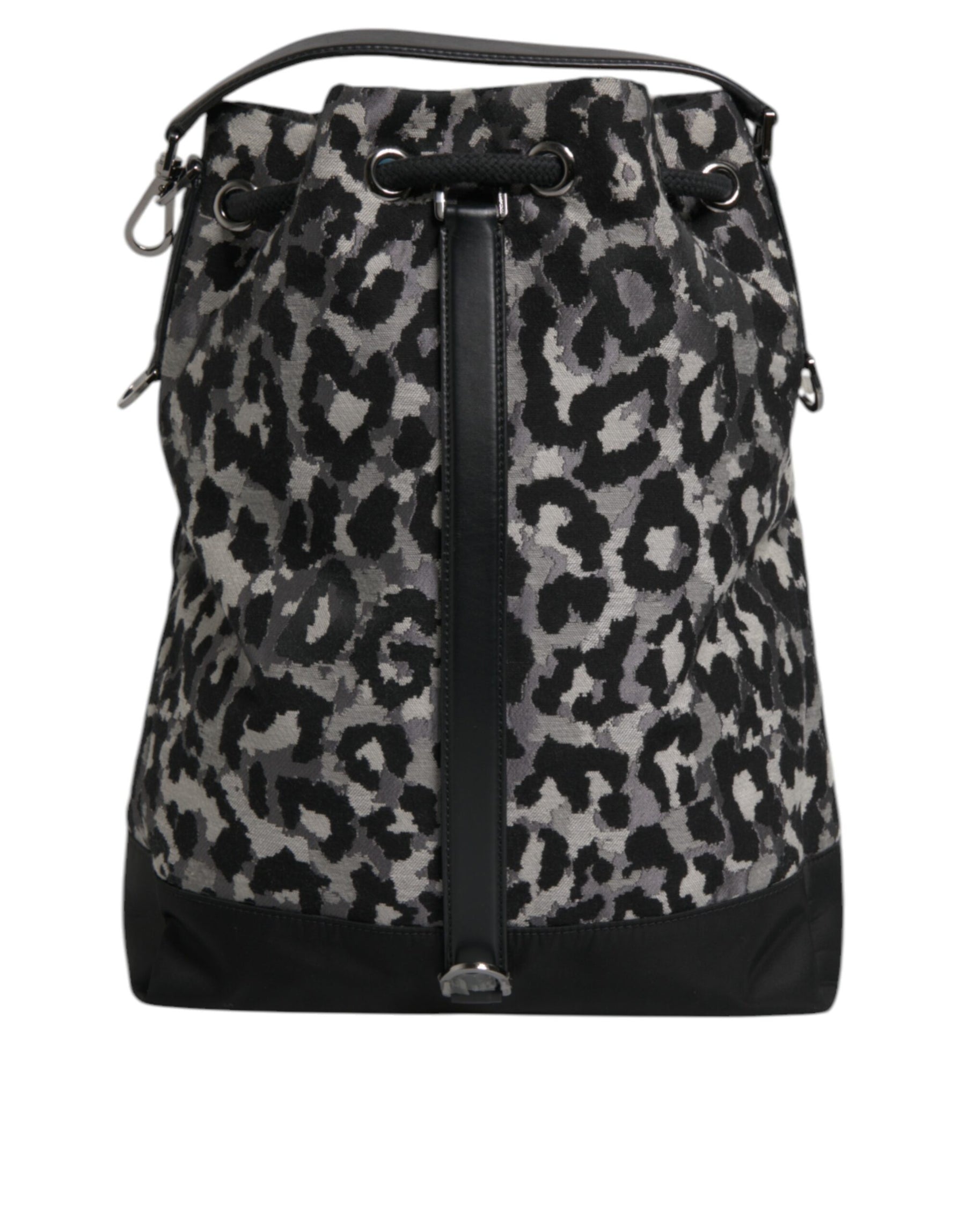 Dolce & Gabbana Multicolor Leopard Jacquard Hobo Crossbody Borse Bag | Regal Royce