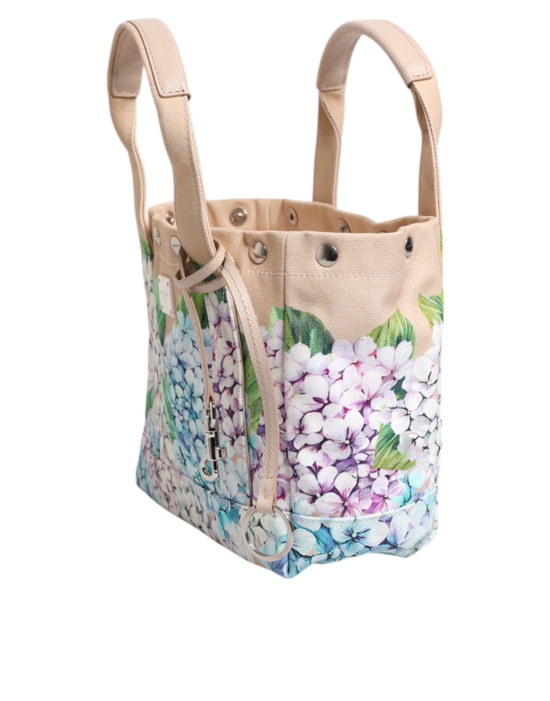 Dolce & Gabbana Multicolor Floral Canvas TANIA Top Handle Tote Borse Bag | Regal Royce