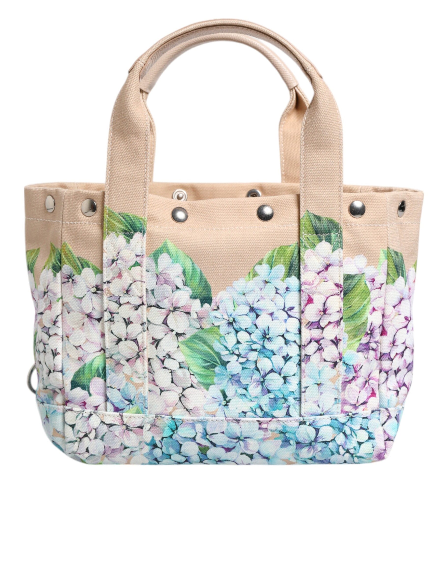 Dolce & Gabbana Multicolor Floral Canvas TANIA Top Handle Tote Bag | Regal Royce