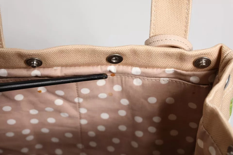 Dolce & Gabbana Multicolor Floral Canvas TANIA Top Handle Tote Bag | Regal Royce