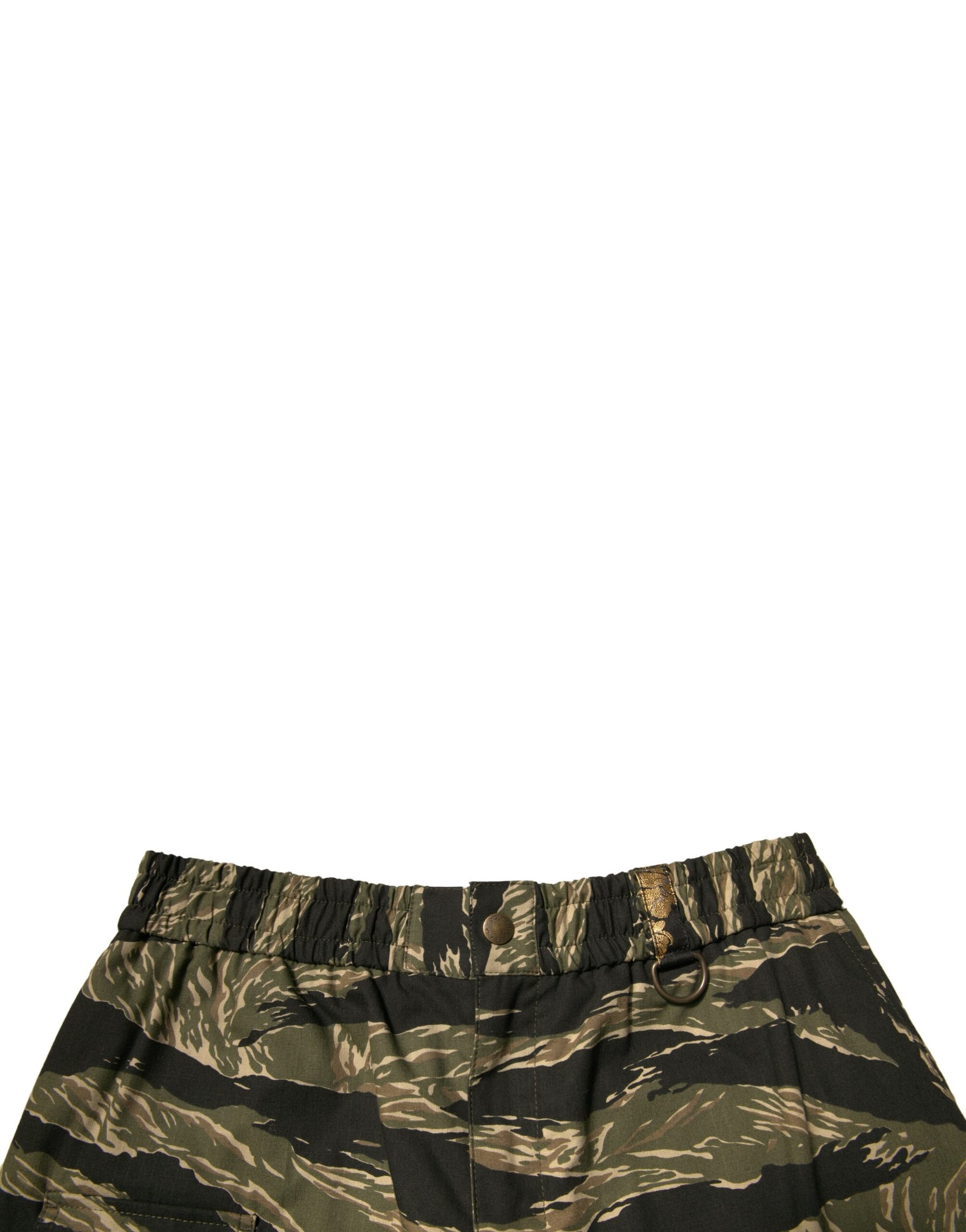 Dolce & Gabbana Black Gold Patterned Cotton Bermuda Shorts | Regal Royce