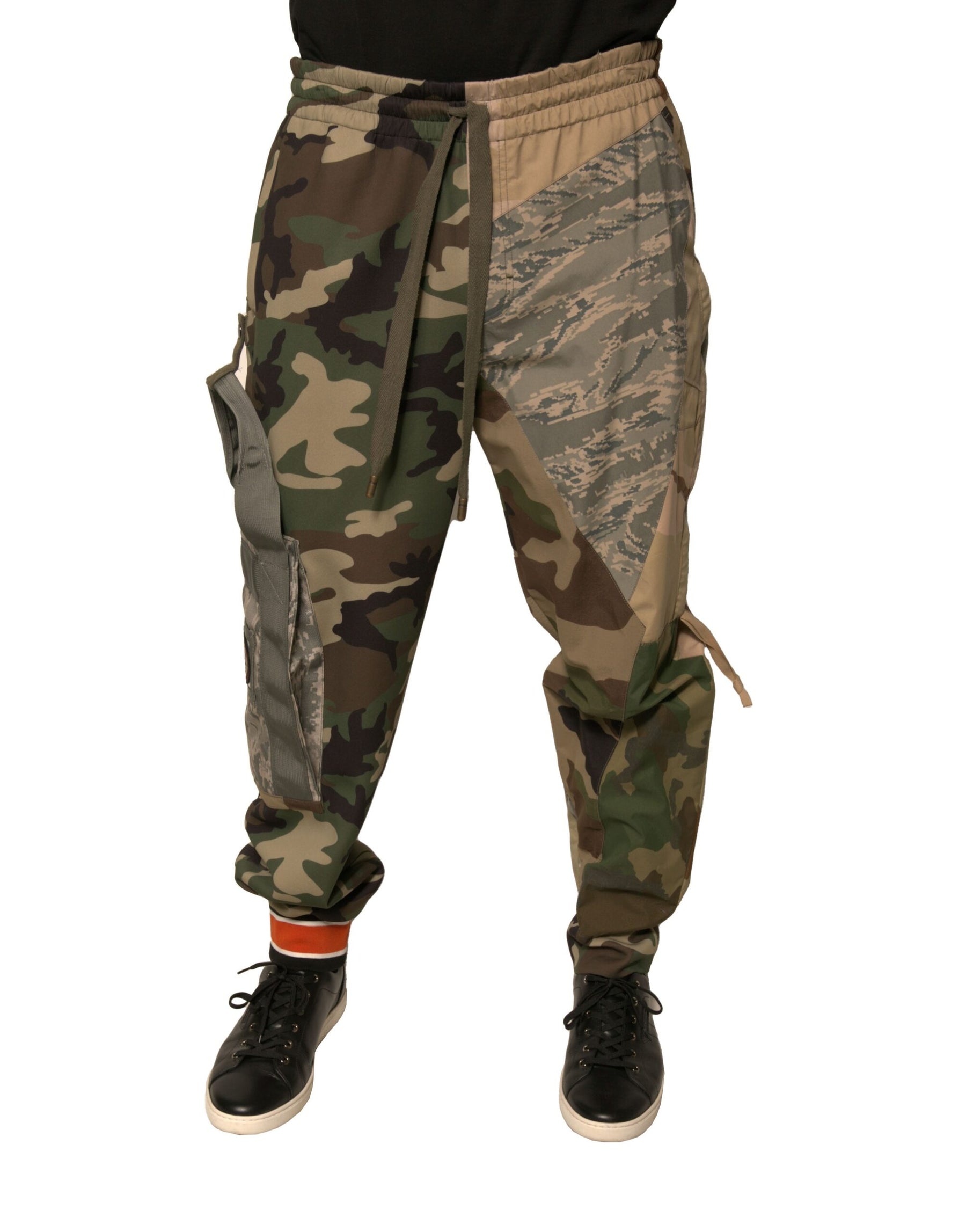 Dolce & Gabbana Multicolor Camouflage Jogger Sweatpants Pants | Regal Royce