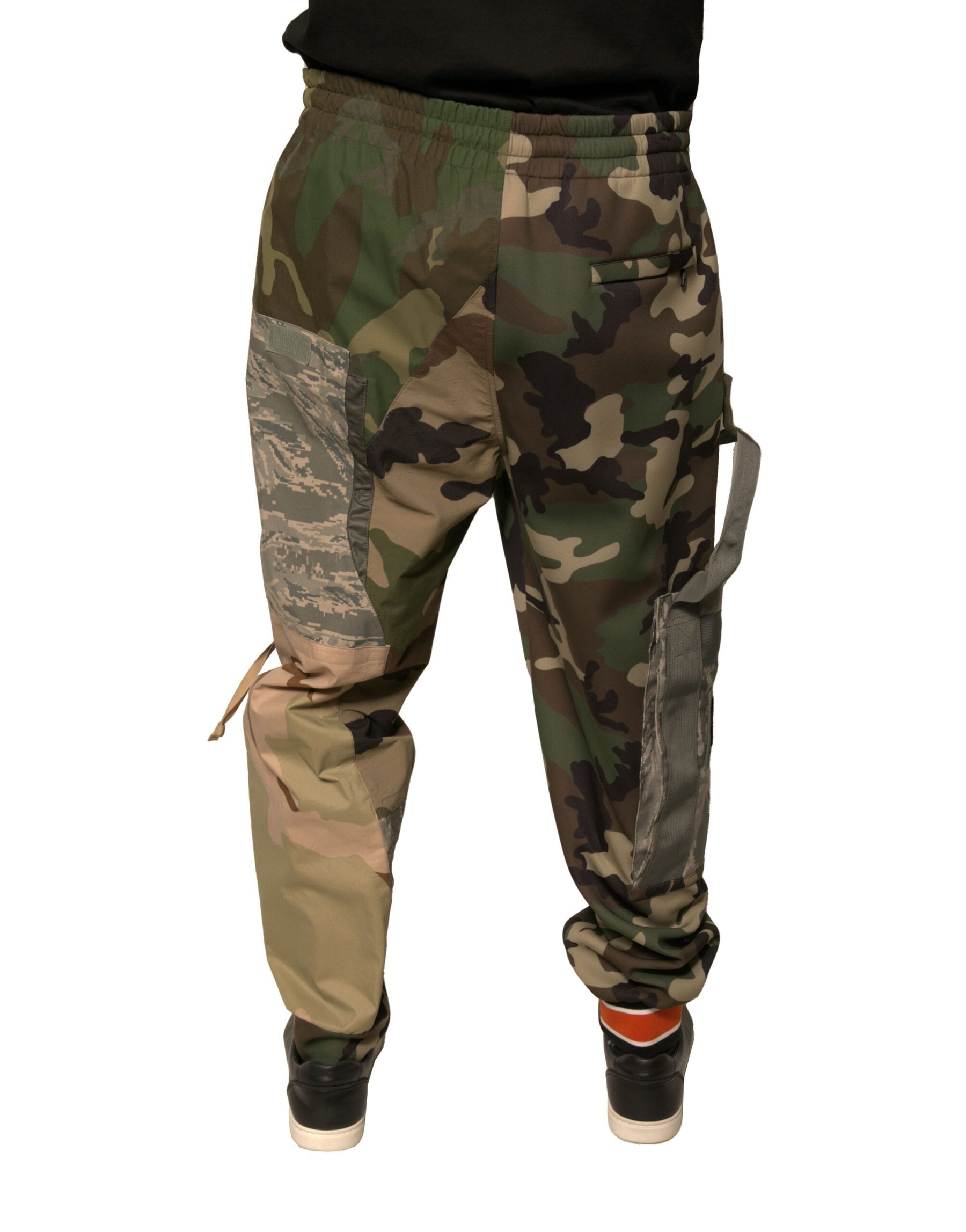 Dolce & Gabbana Multicolor Camouflage Jogger Sweatpants Pants | Regal Royce
