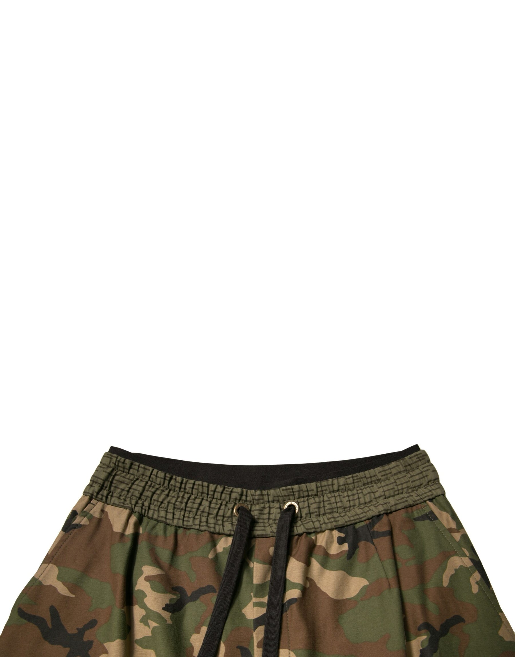 Dolce & Gabbana Multicolor Camouflage Cargo Sweatpants Pants | Regal Royce