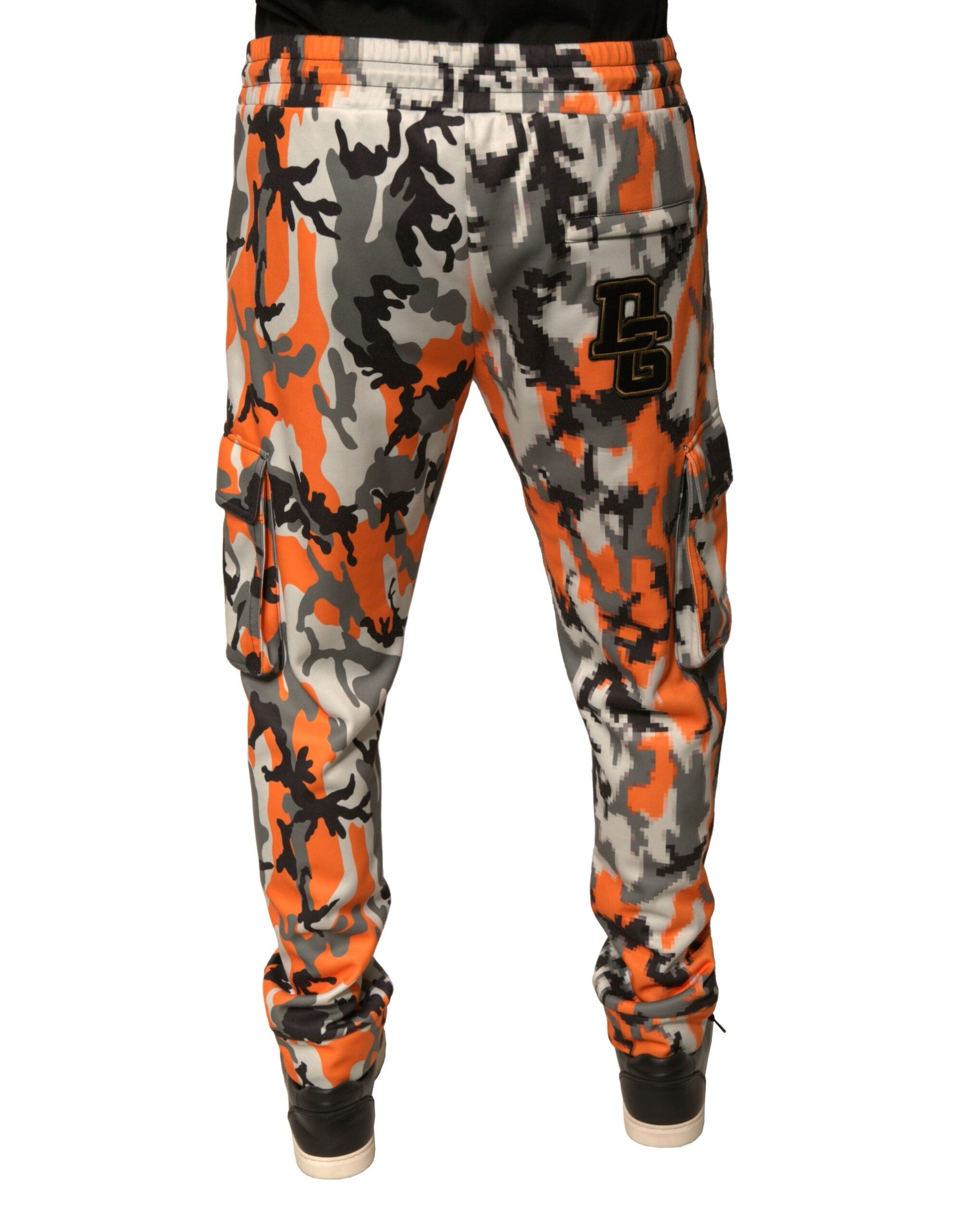 Dolce & Gabbana Multicolor Camouflage Cargo Jogger Pants | Regal Royce