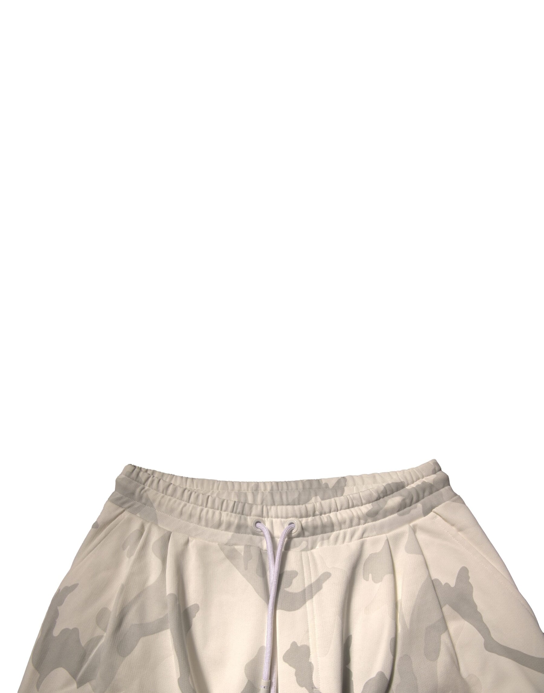 Dolce & Gabbana White Camouflage Cargo Jogger Pants | Regal Royce