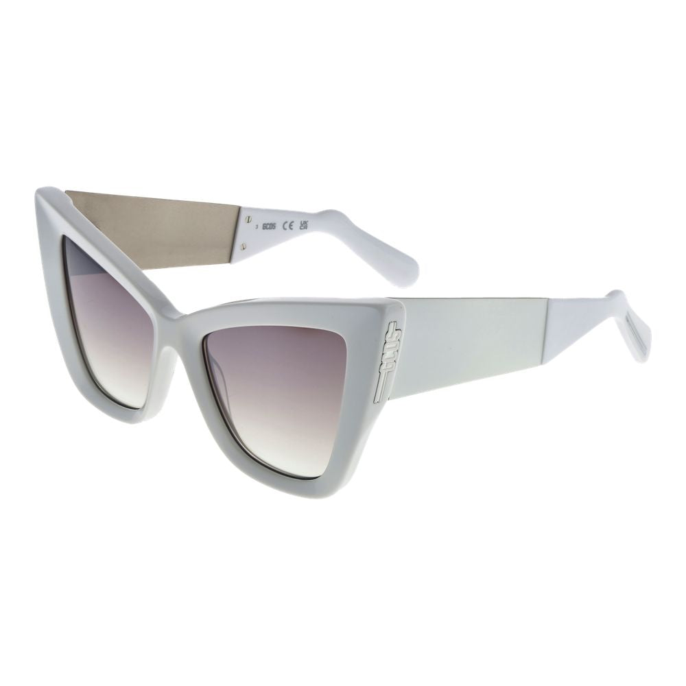GCDS White Acetate Sunglasses | Regal Royce