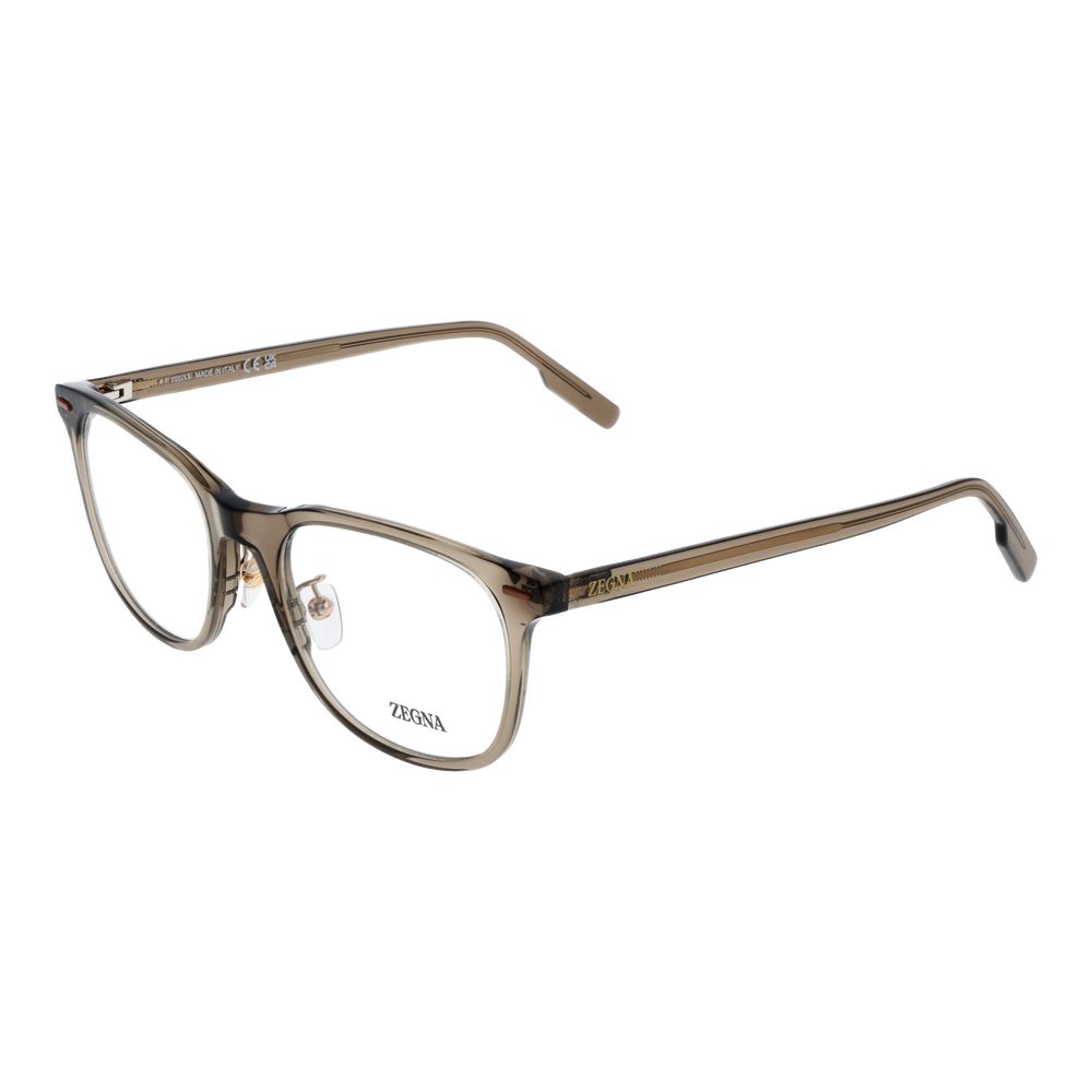 Ermenegildo Zegna Brown Acetate Glasses (Frames) | Regal Royce