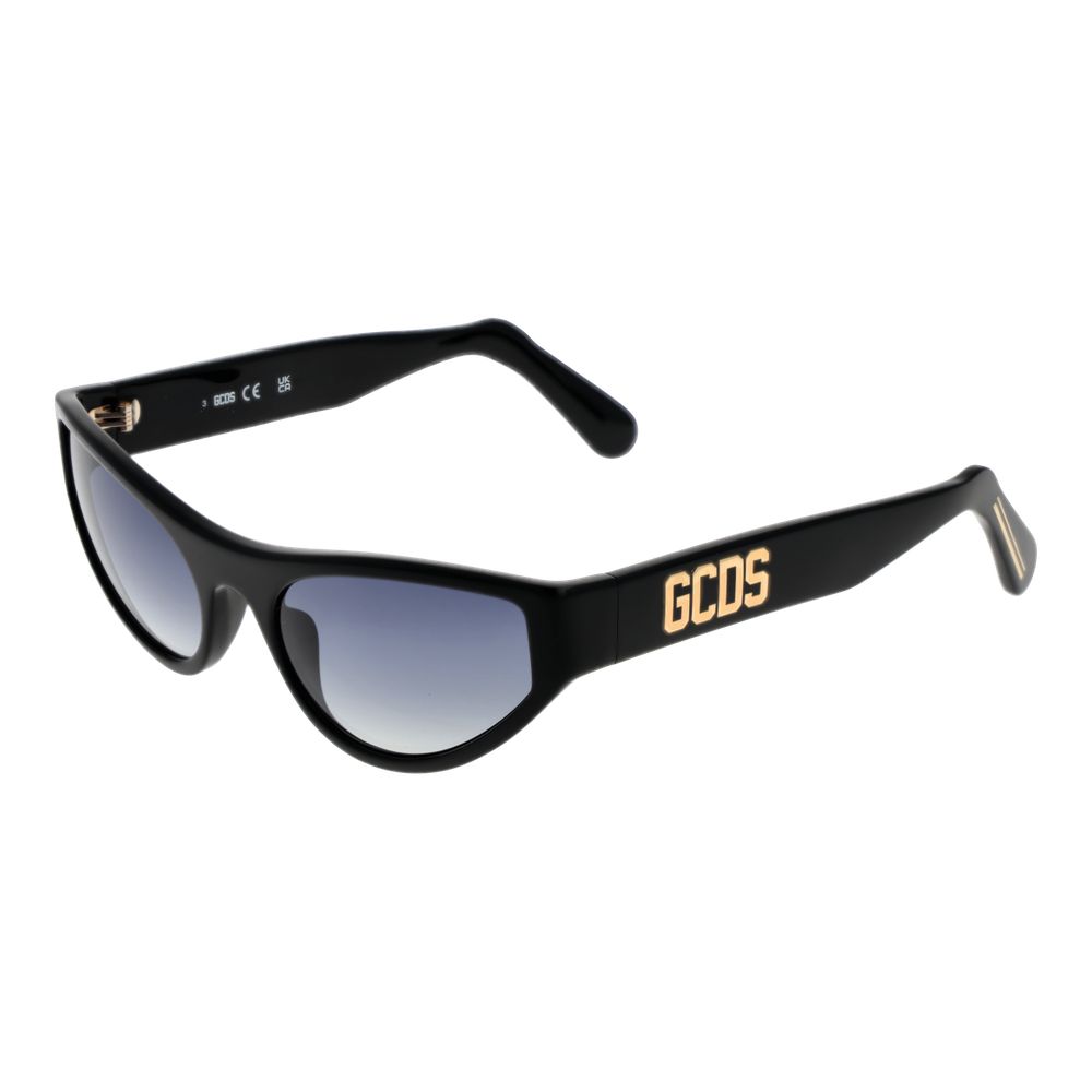 GCDS Black Acetate Sunglasses | Regal Royce