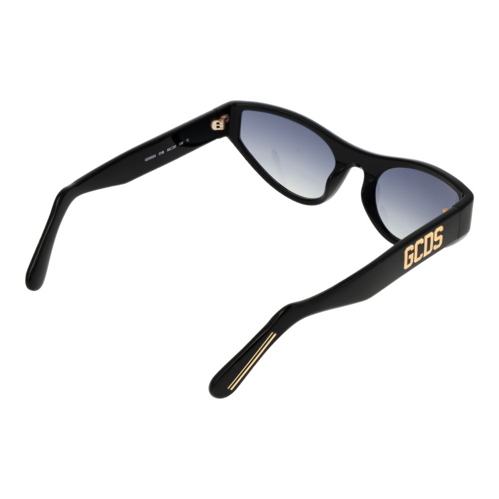 GCDS Black Acetate Sunglasses | Regal Royce