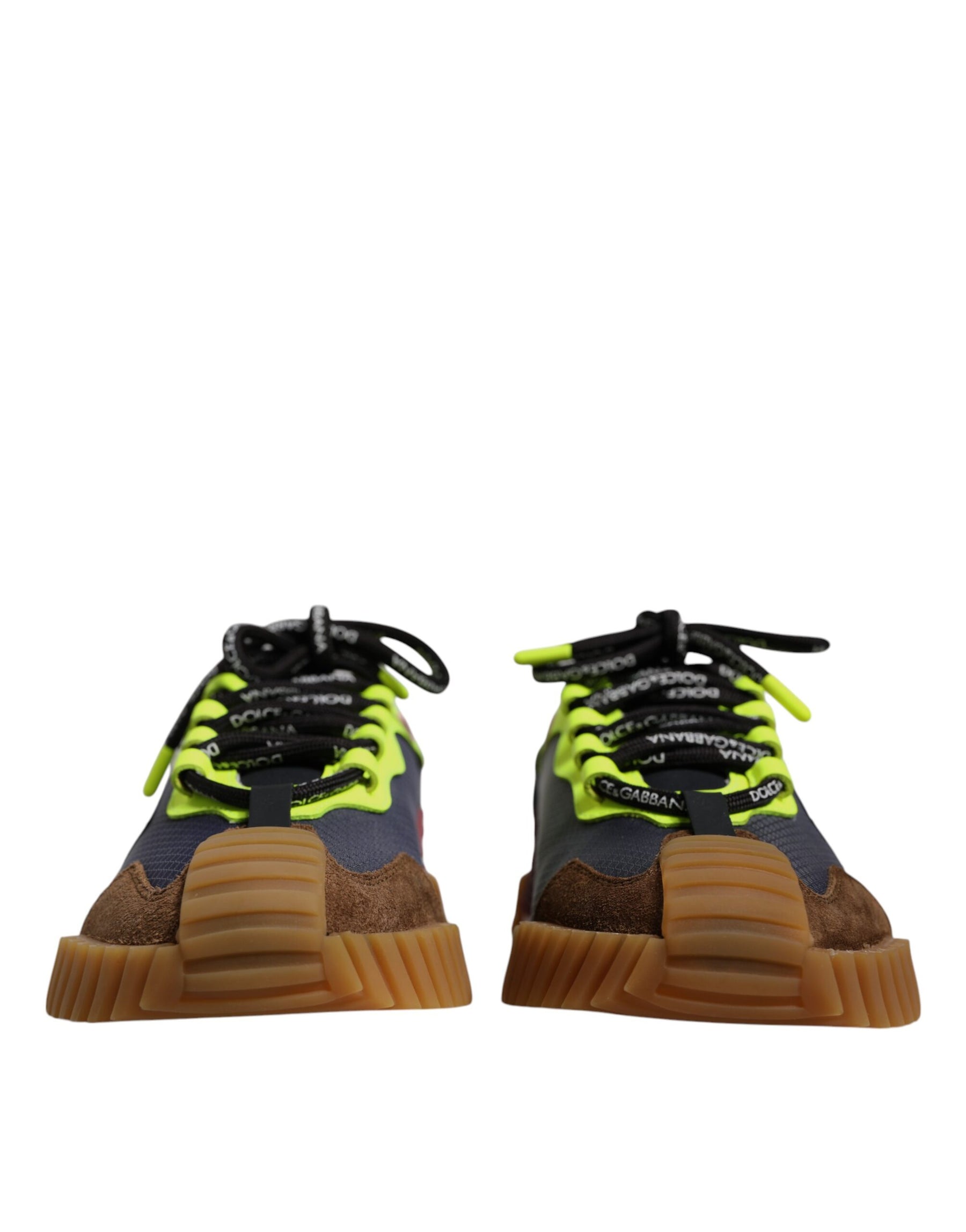 Dolce & Gabbana Multicolor Nylon Low Top NS1 Sneakers Shoes | Regal Royce