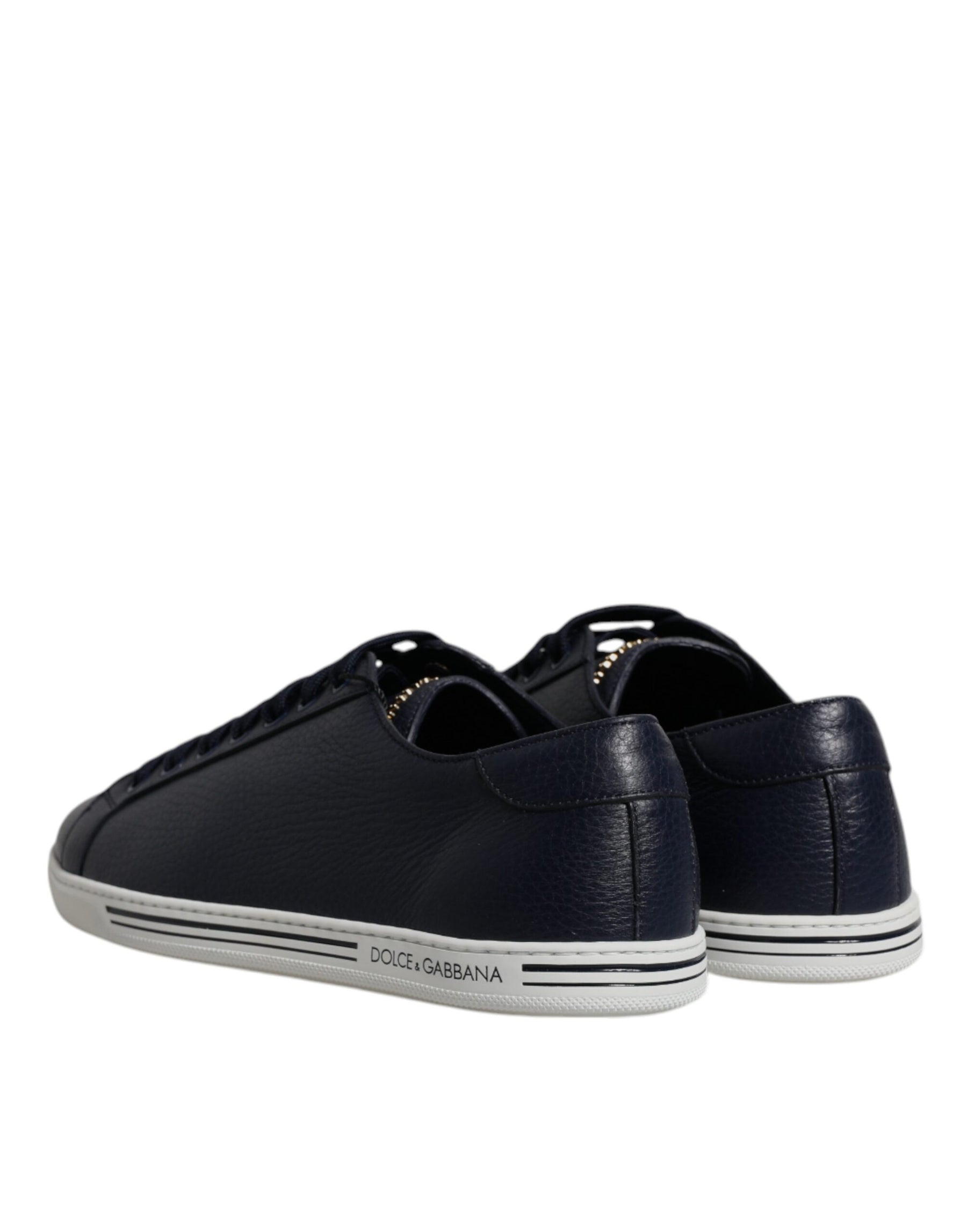 Dolce & Gabbana Blue Low Top Men Saint Tropez Sneakers Shoes | Regal Royce