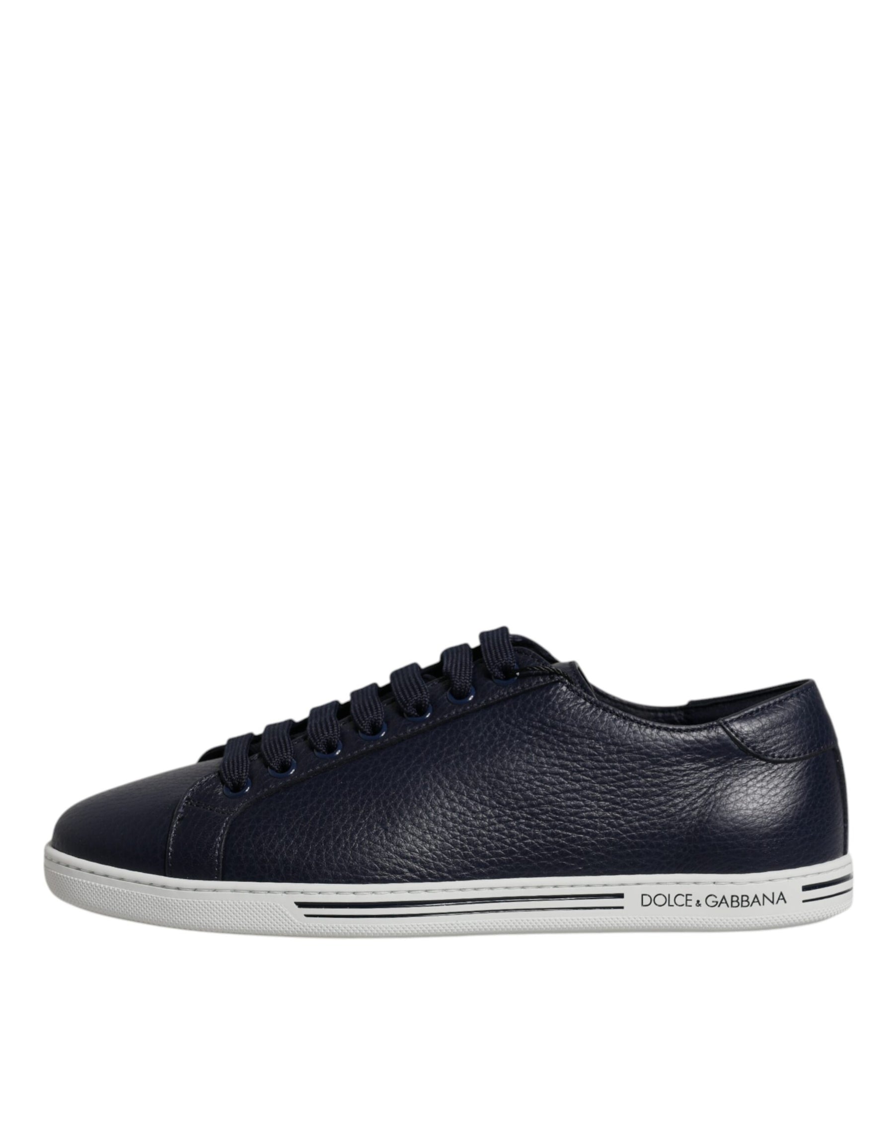 Dolce & Gabbana Blue Low Top Men Saint Tropez Sneakers Shoes | Regal Royce