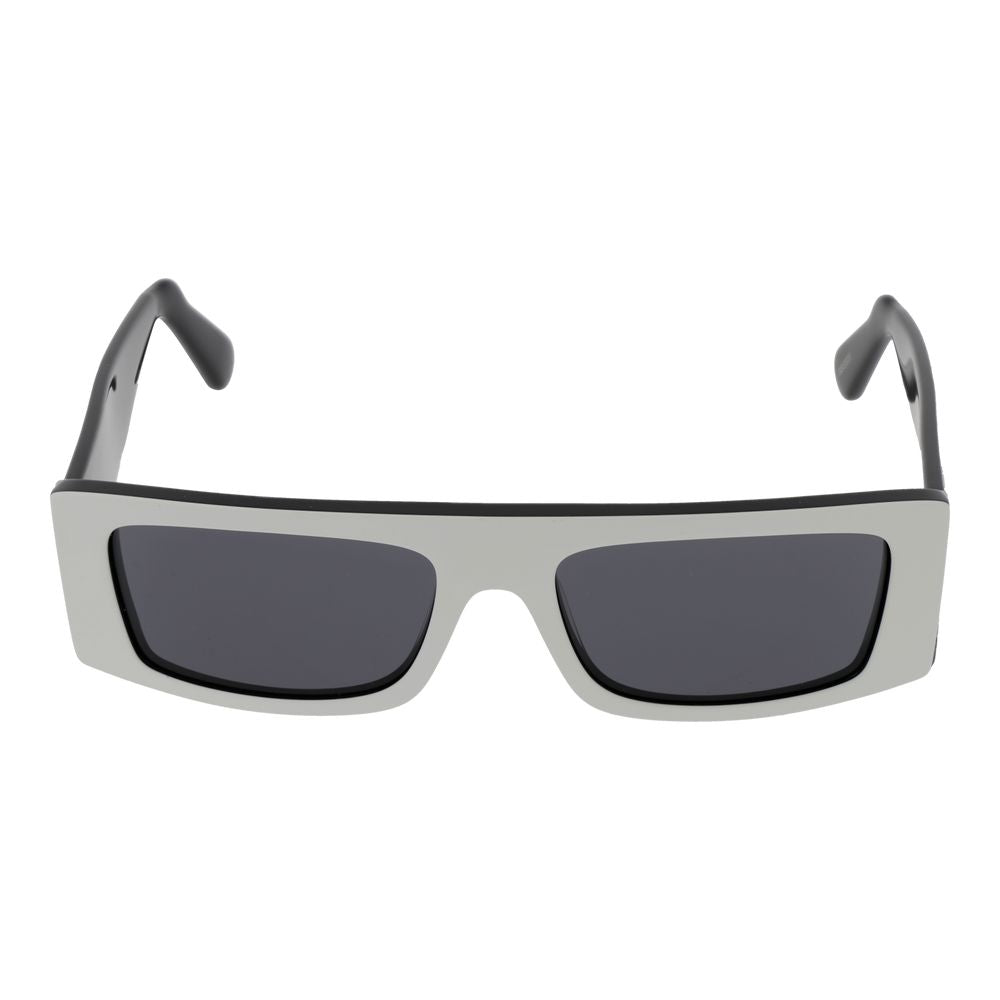 GCDS White Plastic Sunglasses | Regal Royce